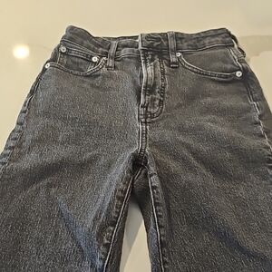 Madewell Charcoal Denim Jeans